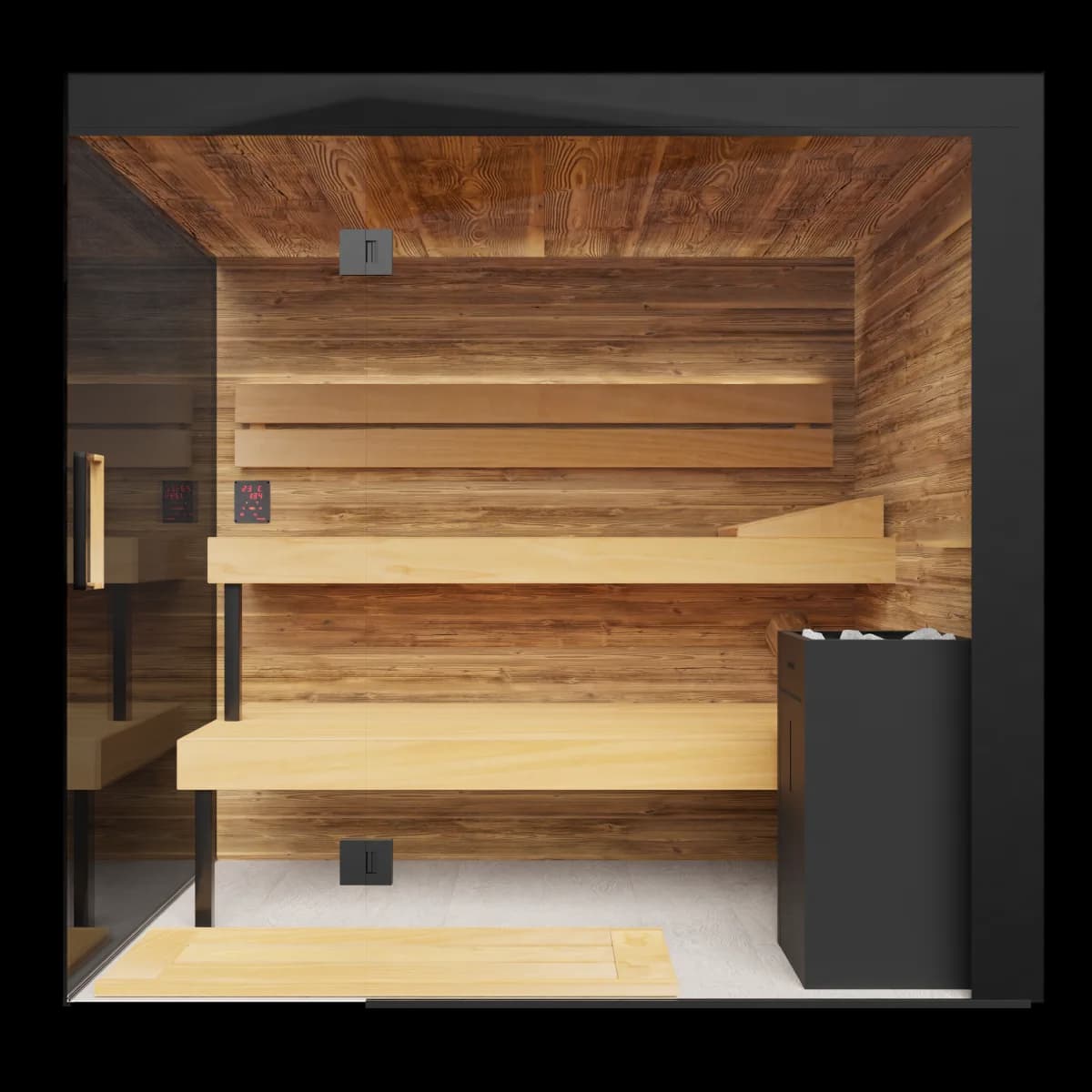 Thermasol Luxury Indoor Sauna - Lumaria — sauna — view 2